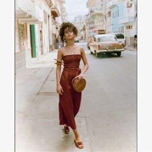 Faithful the Brand Linen Jumpsuit